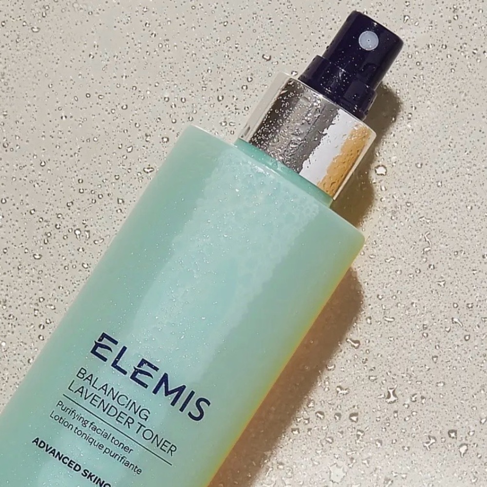 Elemis Balancing Lavender Toner Purifying NEW Full Size 6.7 Fl. Oz. Green NIB OS